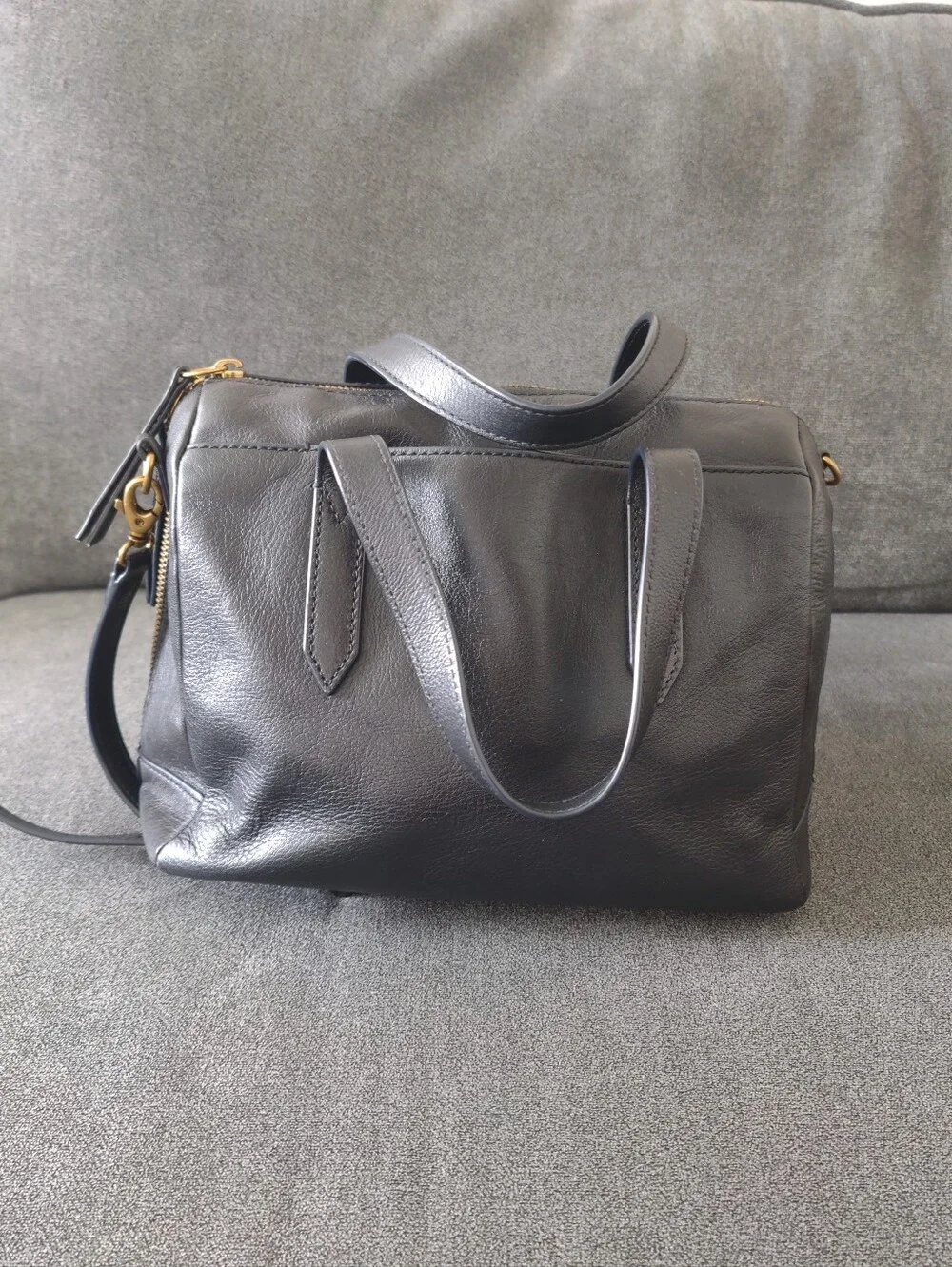 Fossil sydney satchel